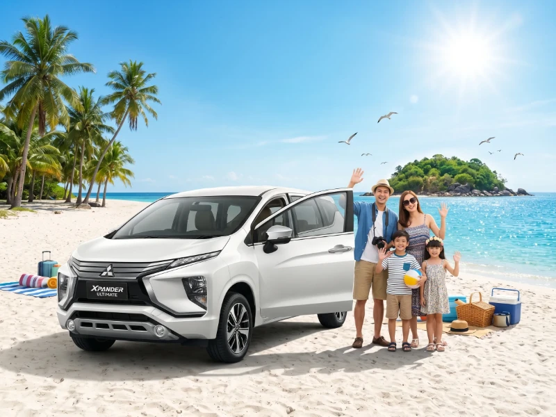 Sewa mobil Xpander di Lombok