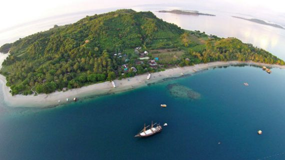 Taman Fajar di Gili Asahan Pesona Pantai Terbaik Lombok