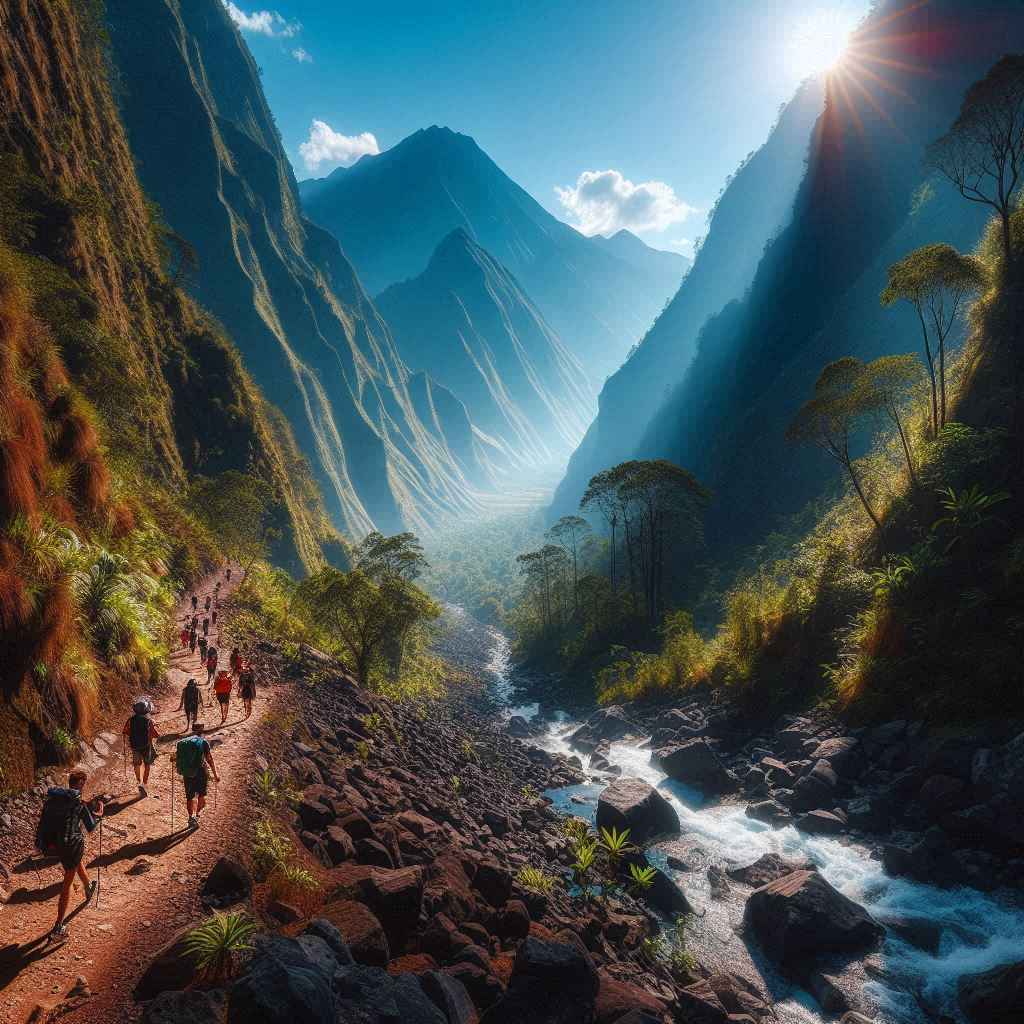 Trekking Seru di Lembah Torean Menuju Rinjani