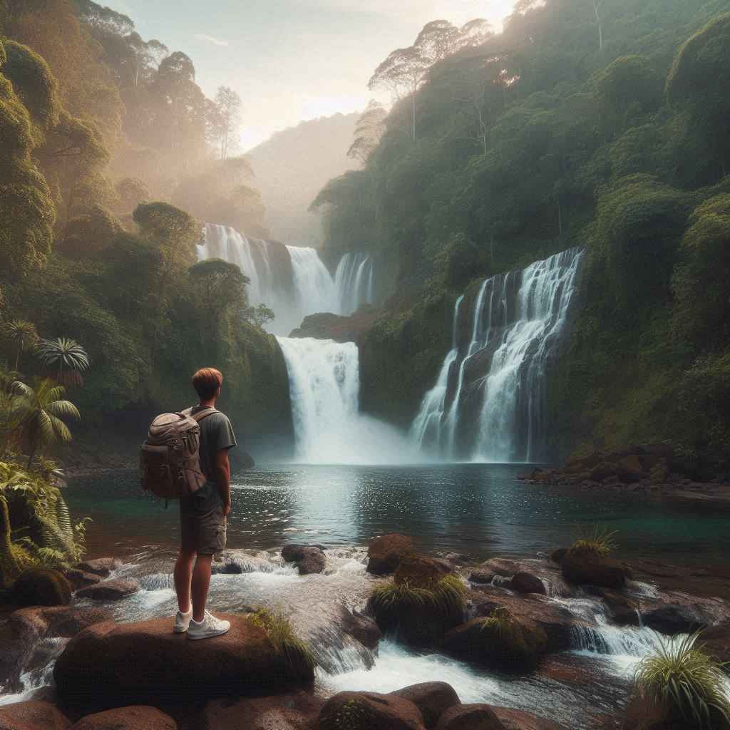 Jelajah Air Terjun Kerta Gangga: Petualangan Air di Lombok Utara