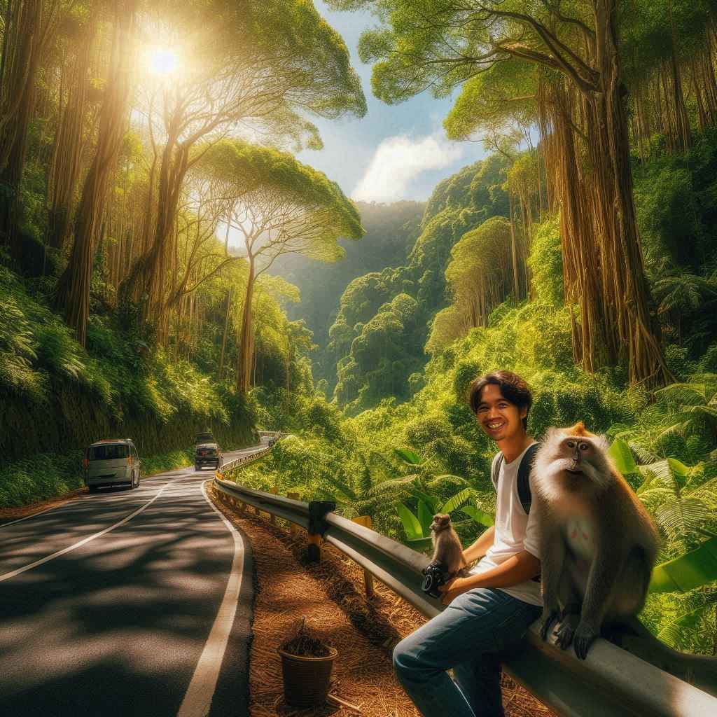 Trip ke Hutan Pusuk Lestari: Spot Foto dan Monyet Liar yang Lucu