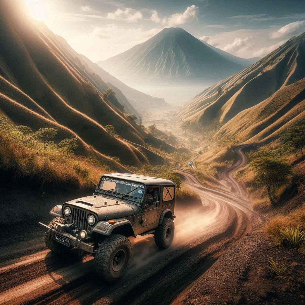 Wisata Jeep Offroad ke Lembah Sembalun: Sensasi Ekstrem di Lombok