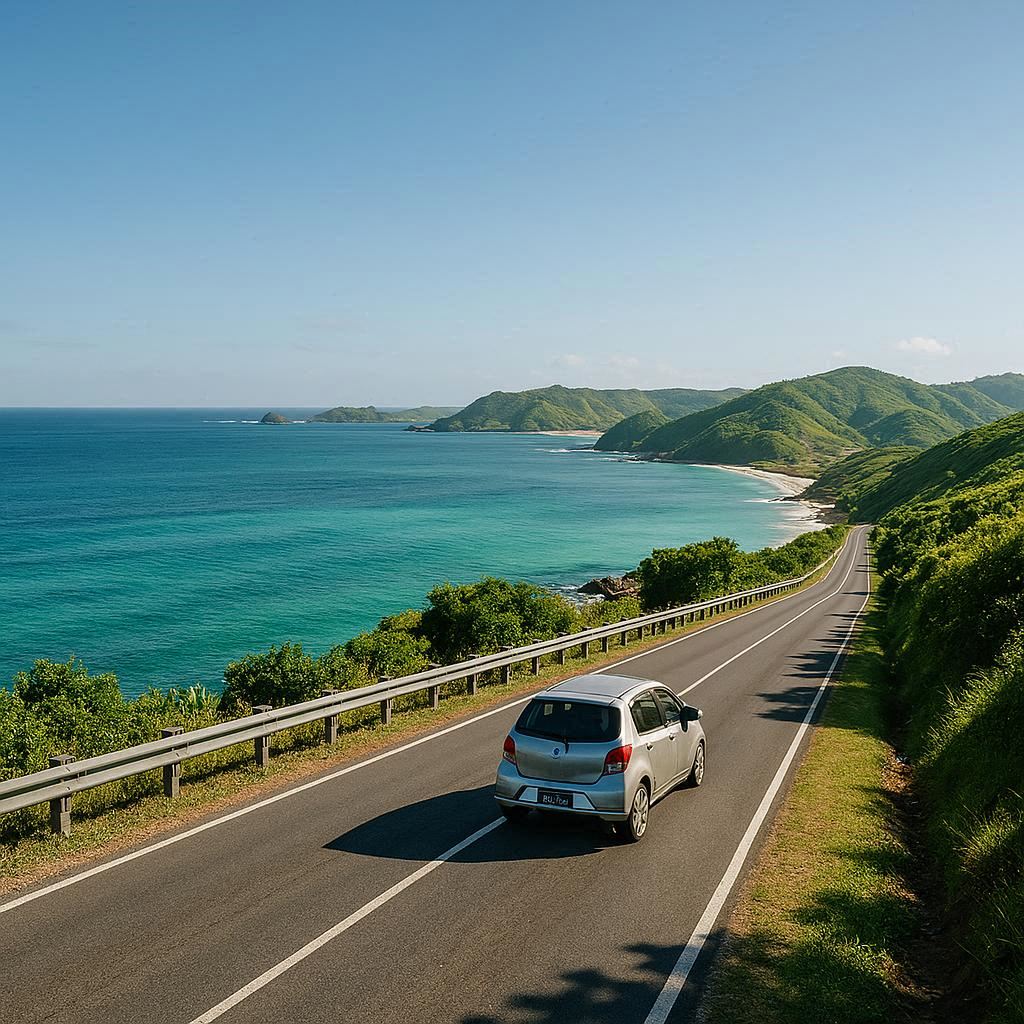 Rute Pantai Kuta – Mawun – Tampah: Roadtrip Setengah Hari dari Mandalika