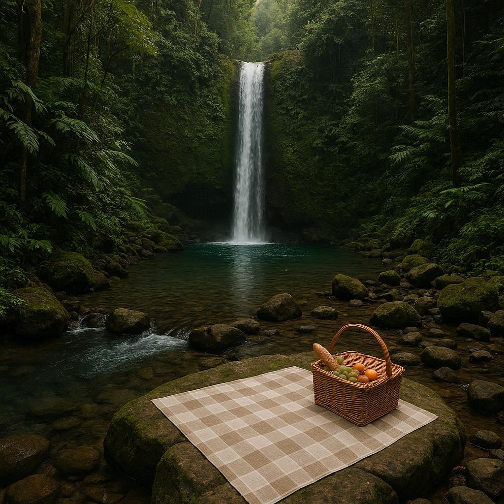 Air Terjun Sepi di Lombok untuk Picnic Alam