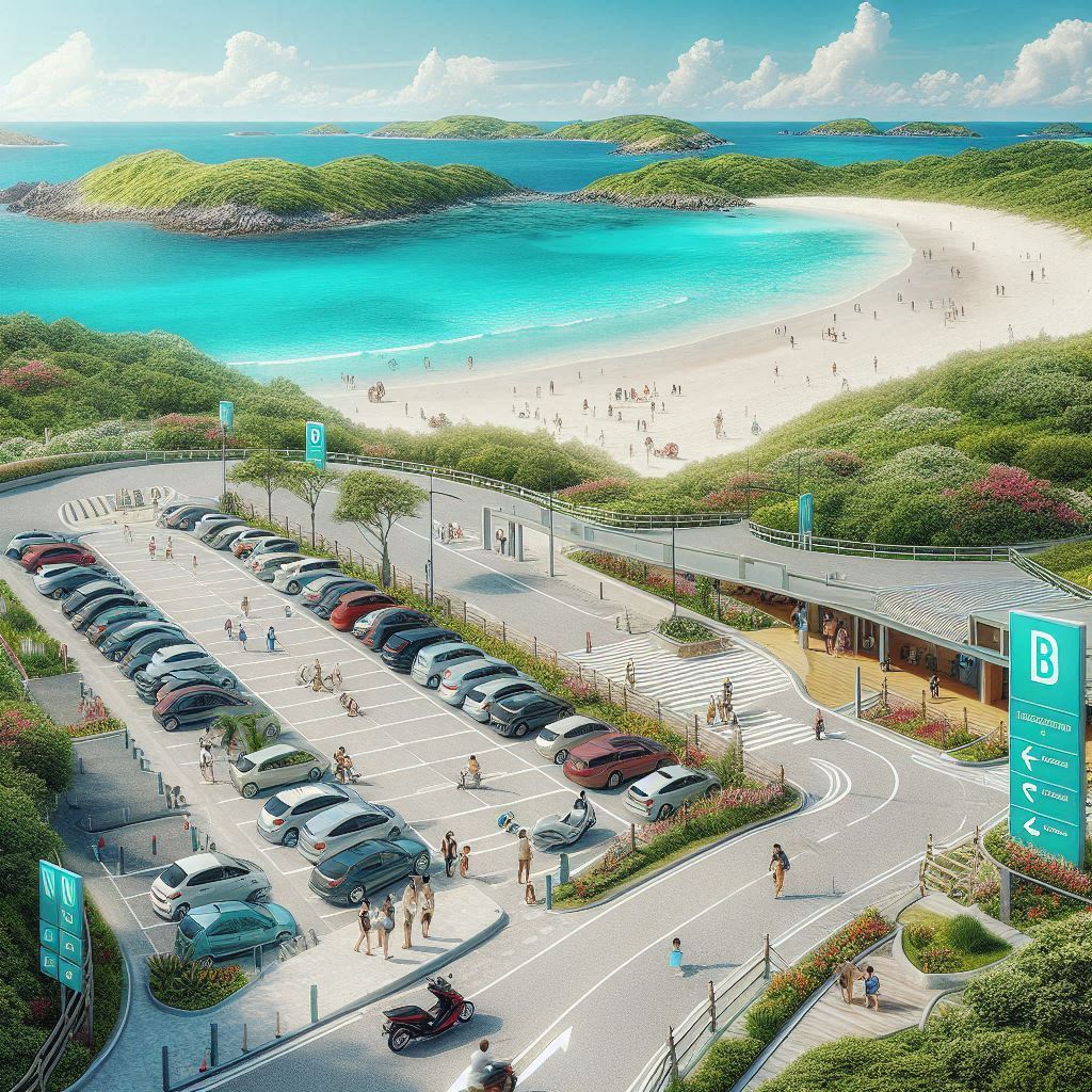 Panduan Parkir dan Akses ke Pantai Tanjung Aan untuk Wisatawan