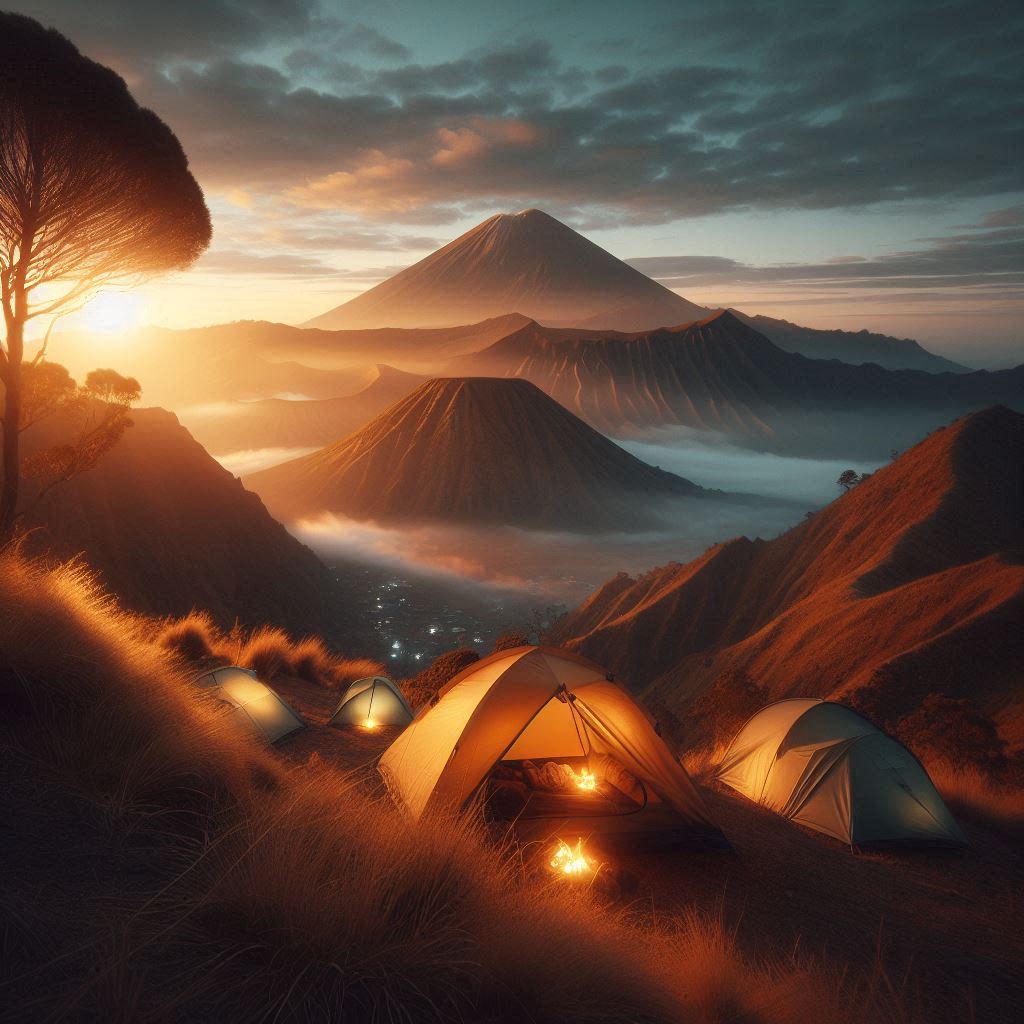 Bukit Anak Dara Lombok: Camping dengan View Gunung Rinjani Paling Chill