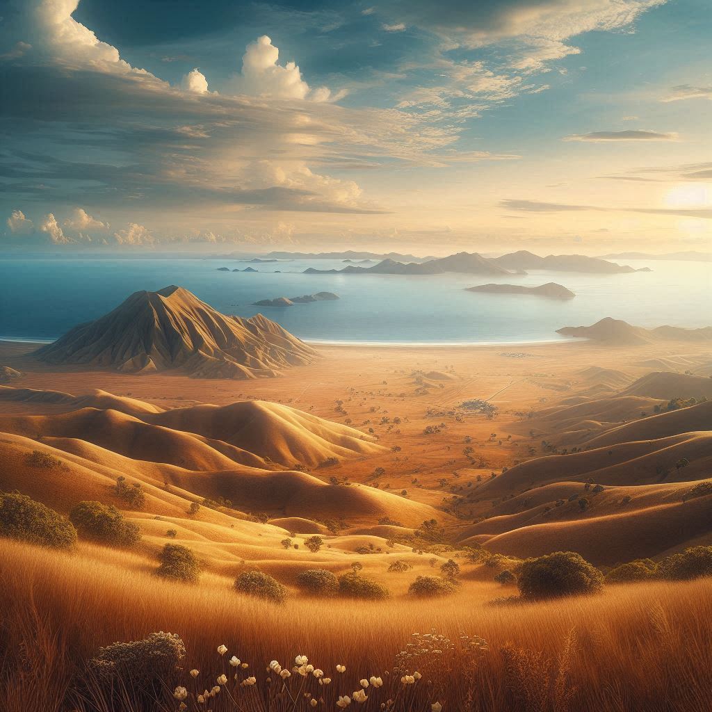 Bukit Tunak Lombok: Savana Luas dengan View Samudra Hindia