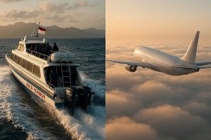 Cara ke Lombok dari Bali: Fast Boat vs Pesawat? Tips Biar Tetap Chill