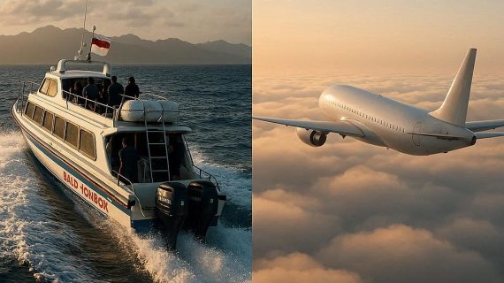 Cara ke Lombok dari Bali: Fast Boat vs Pesawat? Tips Biar Tetap Chill