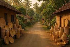 Desa Loyok Lombok Timur: Seni Bambu yang Bikin Batin Chill
