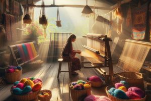 Desa Sukarara Lombok: Belajar Hidup Chill Lewat Setiap Helai Benang Tenun