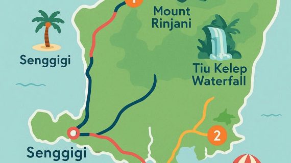 Rute Wisata Lombok 3 Hari 2 Malam untuk Pertama Kali